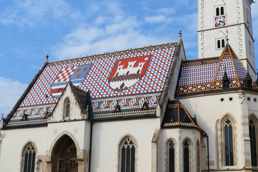 Krov crkve sv. Marka najčešće je fotografiran motiv grada Zagreba