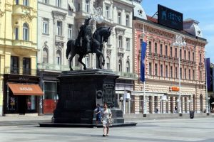 Piazza centrale di Zagabria – Piazza di ban Josip Jelačić