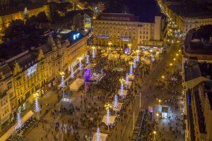 Piazza centrale di Zagabria – Piazza di ban Josip Jelačić