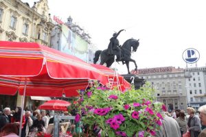 Piazza centrale di Zagabria – Piazza di ban Josip Jelačić